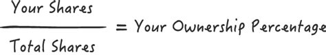 how to determine ownership percentage.